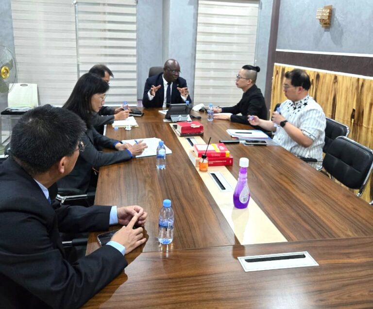 Une réunion au CAF avec la délégation CPC, géant pétrolier taiwanais dirigé par son CEO 1er Adjoint