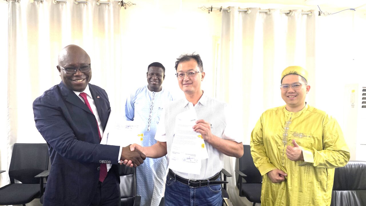 Signature d’une lettre d’engagement avec OPIC Africa Chad Branch